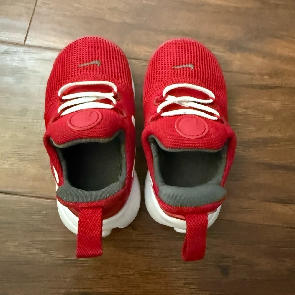 Nike Presto Fly Baby & Toddler Red and White Sneakers-Size 5C - Picture 7 of 11